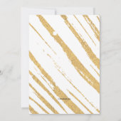 Uitnodiging voor Shining Stripes (Achterkant)