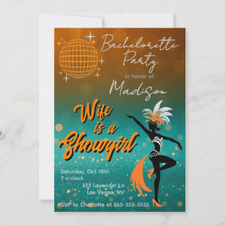 Uitnodiging voor Showgirl