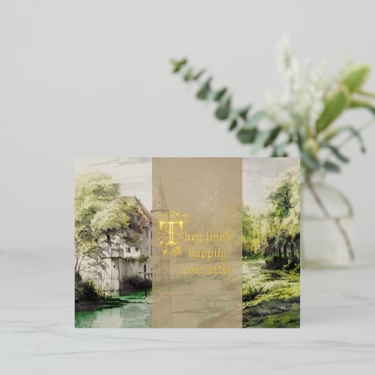 Uitnodiging voor siergordels met rolgordel (Staand Voorkant)