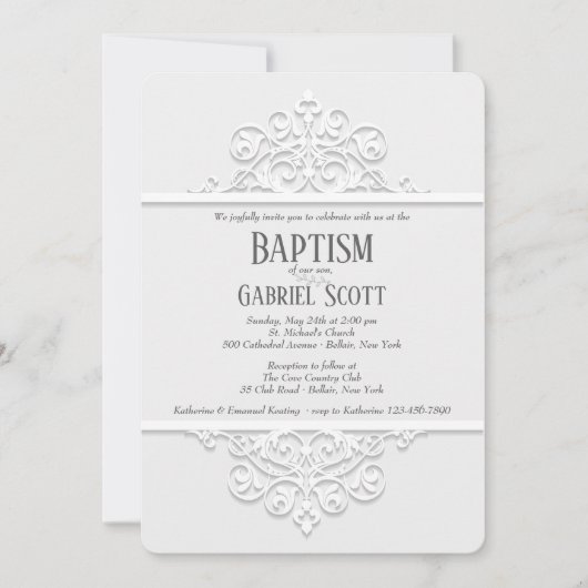 Uitnodiging voor sierpanelen (Voorkant)