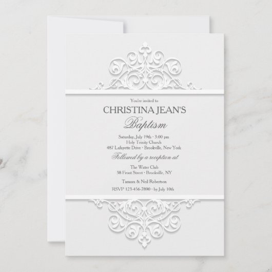 Uitnodiging voor sierpanelen (Voorkant)