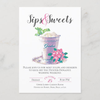 Uitnodiging voor Sips & Sweets