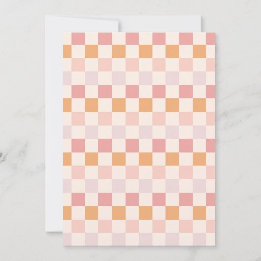 Uitnodiging voor Skater van TWO Cool Girl | Girl C (Achterkant)