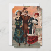 Uitnodiging voor Skaters van het centrale park (Voorkant)