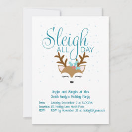 Uitnodiging voor Sleigh All Day Vakantiefeestje