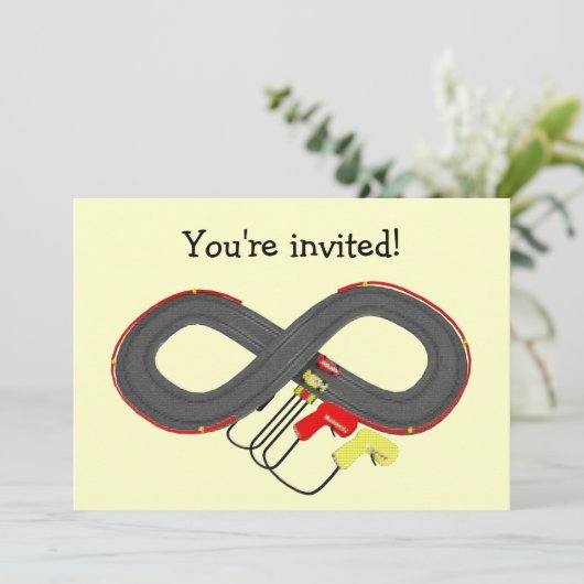 Uitnodiging voor sleufautomaten (Staand voorkant)