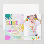 Uitnodiging voor slijmfoto's (Voorkant / Achterkant)