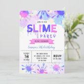 Uitnodiging voor Slim-verjaardag (Staand voorkant)