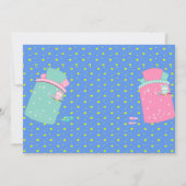 Uitnodiging voor Slumber-feestdag (Achterkant)