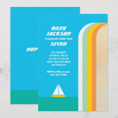 Uitnodiging voor Smooth Sailin-feestje (Voorkant / Achterkant)