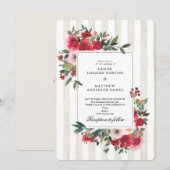 Uitnodiging voor Sneeuwwitjes bruiloft (Voorkant / Achterkant)