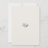 Uitnodiging voor Sneeuwwitjes bruiloft (Achterkant)