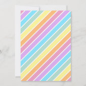 Uitnodiging voor Snow Cone Birthday (Achterkant)