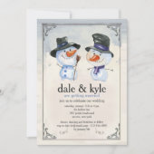 Uitnodiging voor Snowman Fellows (Voorkant)