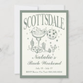 Uitnodiging voor sociale cocktailactiviteiten voor (Voorkant)