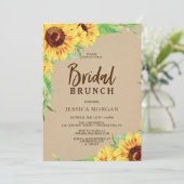 Uitnodiging voor soonbloem (Staand voorkant)