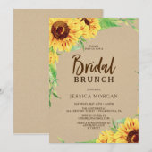 Uitnodiging voor soonbloem (Voorkant / Achterkant)