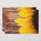 Uitnodiging voor soonbloem (Voorkant / Achterkant)