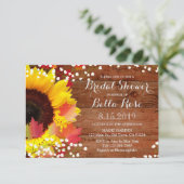 Uitnodiging voor soonbloem (Staand voorkant)