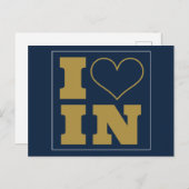 Uitnodiging voor South Bend (IN) achterklep (Voorkant / Achterkant)