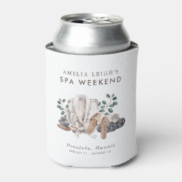 Uitnodiging voor Spa Bachelorette-weekend Blikjeskoeler