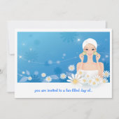 Uitnodiging voor Spa Breeze verjaardagsfeestje (Voorkant)