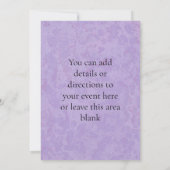 Uitnodiging voor Spa-feestje voor Jonge Meisjes (Achterkant)