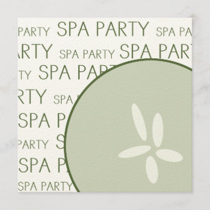 Uitnodiging voor Spa-partij