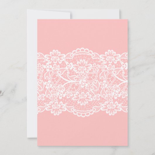 Uitnodiging voor Spa party. Meisje verjaardagsfees (Achterkant)