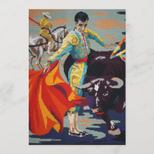 Uitnodiging voor Spaans Matador