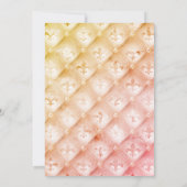 Uitnodiging voor Spaans Wasp Wedding (Achterkant)