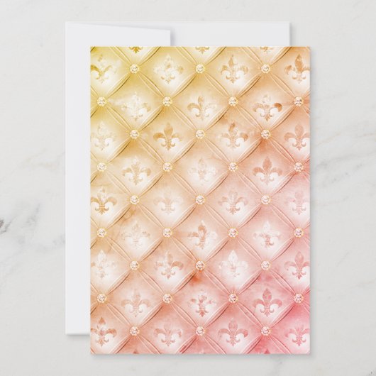 Uitnodiging voor Spaans Wasp Wedding (Achterkant)