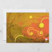 Uitnodiging voor Spaanse gitaar (Achterkant)