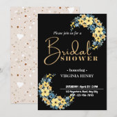 Uitnodiging voor speciale bridal-douches (Voorkant / Achterkant)
