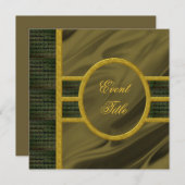 Uitnodiging voor speciale nieuwjaarsfeestdagen (Voorkant / Achterkant)