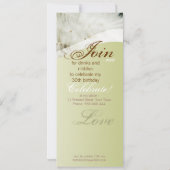 Uitnodiging voor speciale partij Dandelion (Achterkant)