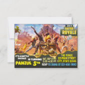 Uitnodiging voor spelgevecht (Voorkant)