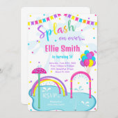 Uitnodiging voor spetterplek (Voorkant / Achterkant)