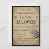 Uitnodiging voor Spirits Halloween Party (Voorkant)