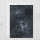 Uitnodiging voor Spokenhuis Halloweenfeest. (Achterkant)