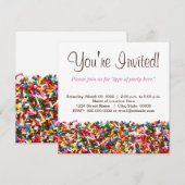 Uitnodiging voor springen (Voorkant / Achterkant)