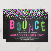 Uitnodiging voor Springhuis, Springhuis Feest (Voorkant / Achterkant)