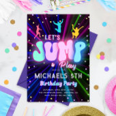 Uitnodiging voor sprinkhanen | Trampoline-partij