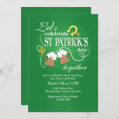 Uitnodiging voor St. Patrick's Day (Voorkant / Achterkant)