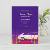 Uitnodiging voor stadsprom (Staand voorkant)