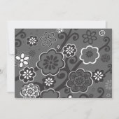 Uitnodiging voor Star Jewish Wedding Jubileum Part (Achterkant)