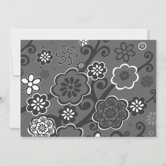 Uitnodiging voor Star Jewish Wedding Jubileum Part (Achterkant)