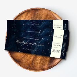 Uitnodiging voor Starry Night Bal, Een Nacht Onder