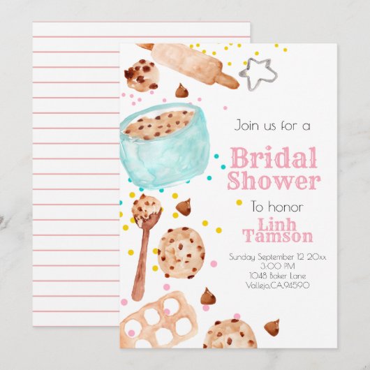 Uitnodiging voor steekpenningen (Voorkant / Achterkant)