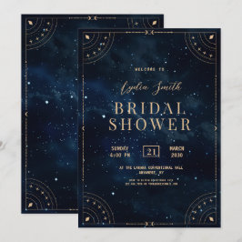 Uitnodiging voor sterrenhemel bruidsfeest hemelthe